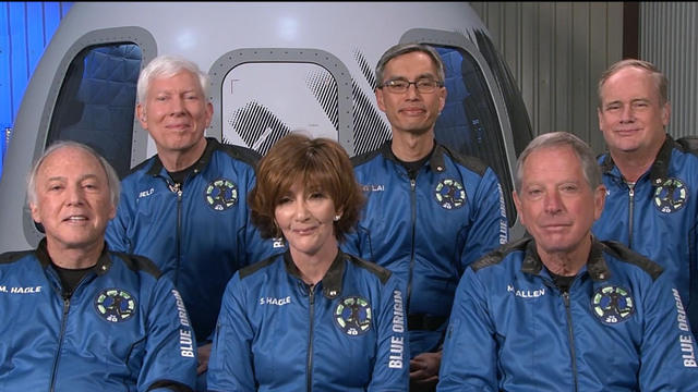 Blue Origin readies for fourth crewed flight to the edge of space - CBS News