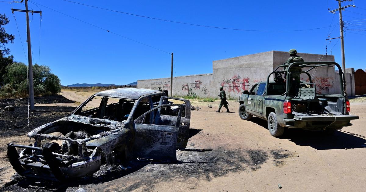 Mexico village a ghost town after killings and cartel warning: "Either you leave or you'll die"