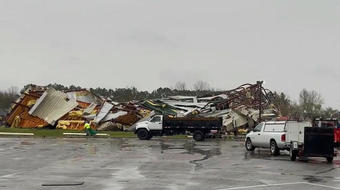 "Everything is gone": Destructive tornadoes, storms tear through South 