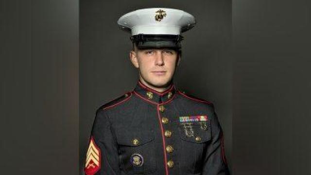 Former US marine and University of North Texas student, Trevor Reed 