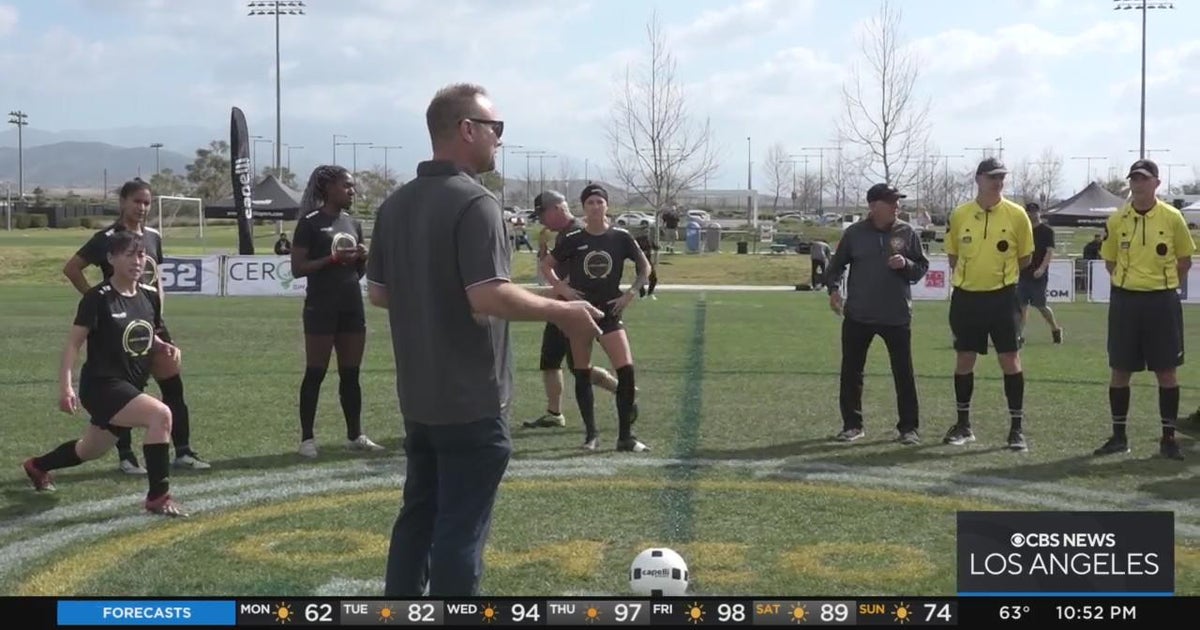 Revolutionary new soccer game, Omega ball, makes competitive tournament debut CBS Los Angeles