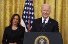 U.S. President Biden signs the Infrastructure Investment and Jobs Act at the White House in Washington 