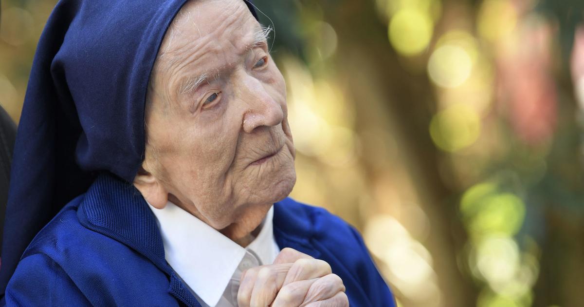 Sister Andre, 118-year-old nun believed to now be the world's oldest person, says she wants to set longevity record