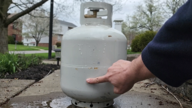 Hey Ray! Checking propane levels with science