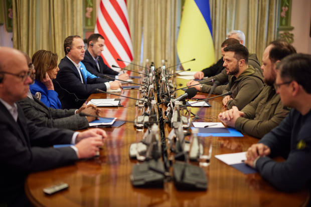 Volodymyr Zelensky - Nancy Pelosi gathering  successful  Kyiv 