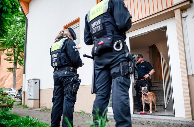 Police action at two schools in Essen 