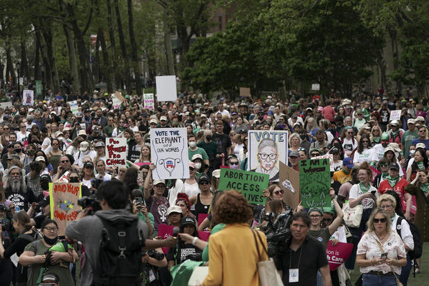 Thousands gather for pro-abortion rights protests across U.S.