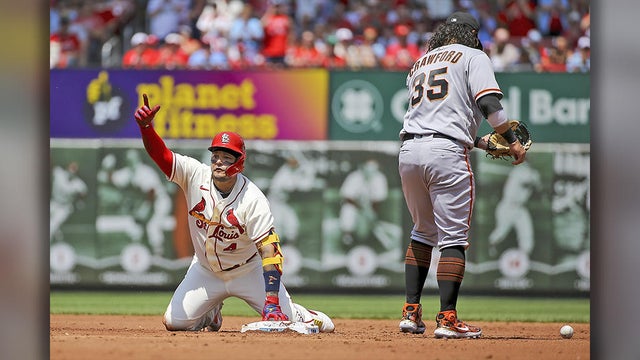 Giants Cardinals Baseball 