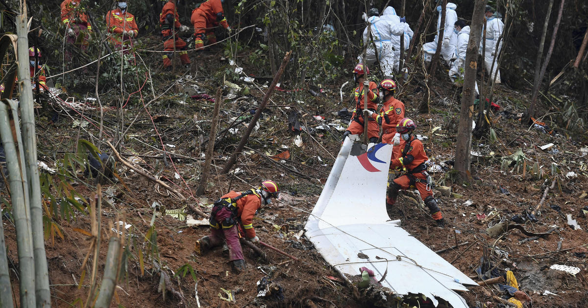 China Eastern jet deliberately crashed into mountainside, killing 132 on board, flight data reportedly suggests