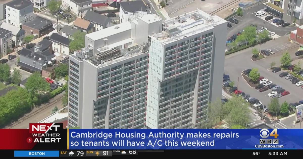 Cambridge Housing Authority makes repairs to tenants will have A/C this weekend