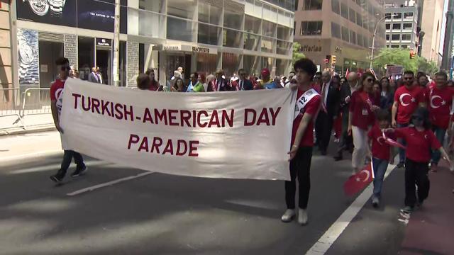 Hundreds attended the Turkish-American Day Parade in Manhattan on May 21, 2022. 