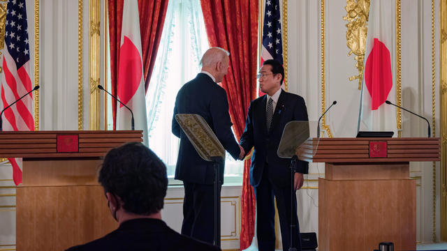 US President Joe Biden Meets Japan's Prime Minister Fumio Kishida 