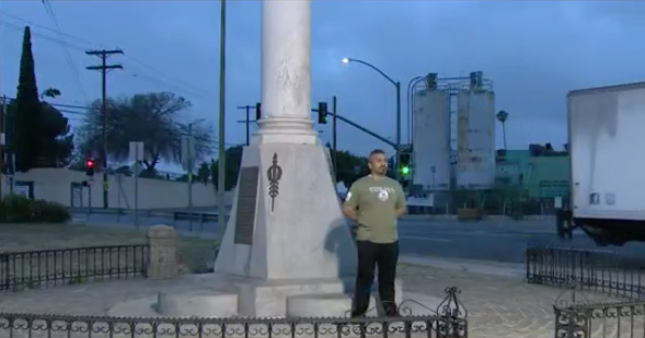 Demonstrators gather at Cinco Puntos Mexican American All Wars Memorial to protest potential removal of monument - Vimarsana News