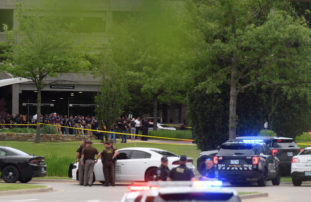 Four people killed in mass shooting at Tulsa hospital; gunman also dead